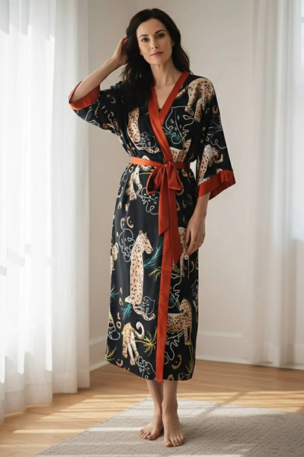 Kimono Femme | Look Félin Audacieux – Image 4