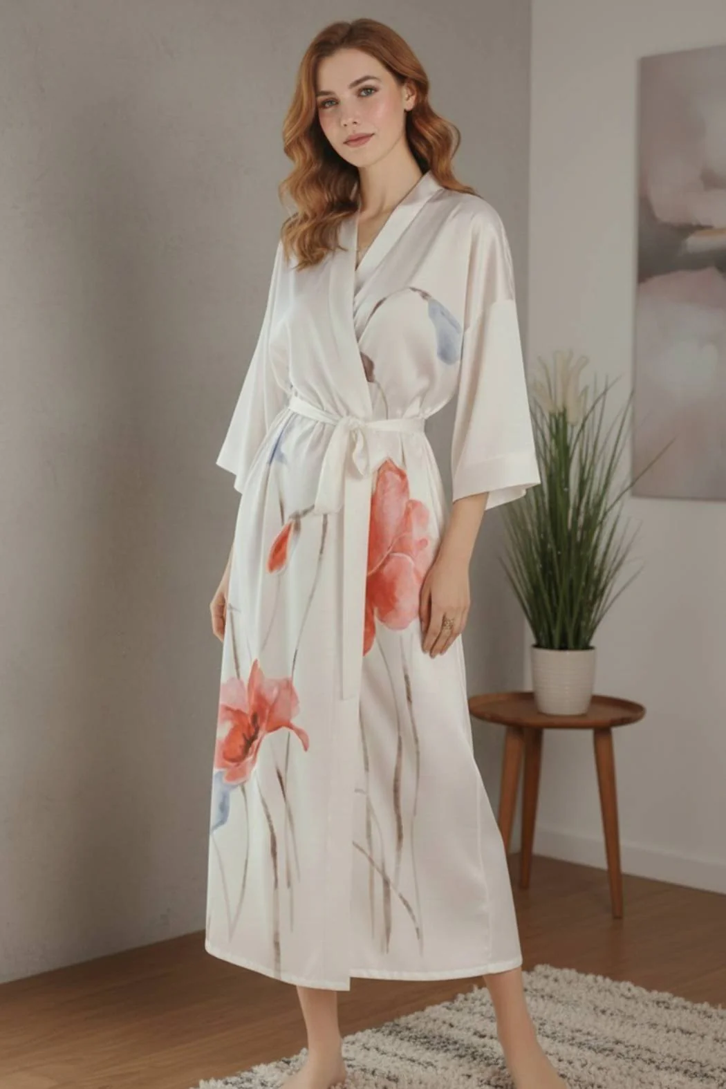 Kimono Femme Blanc | Style Pur Et Raffiné – Image 4