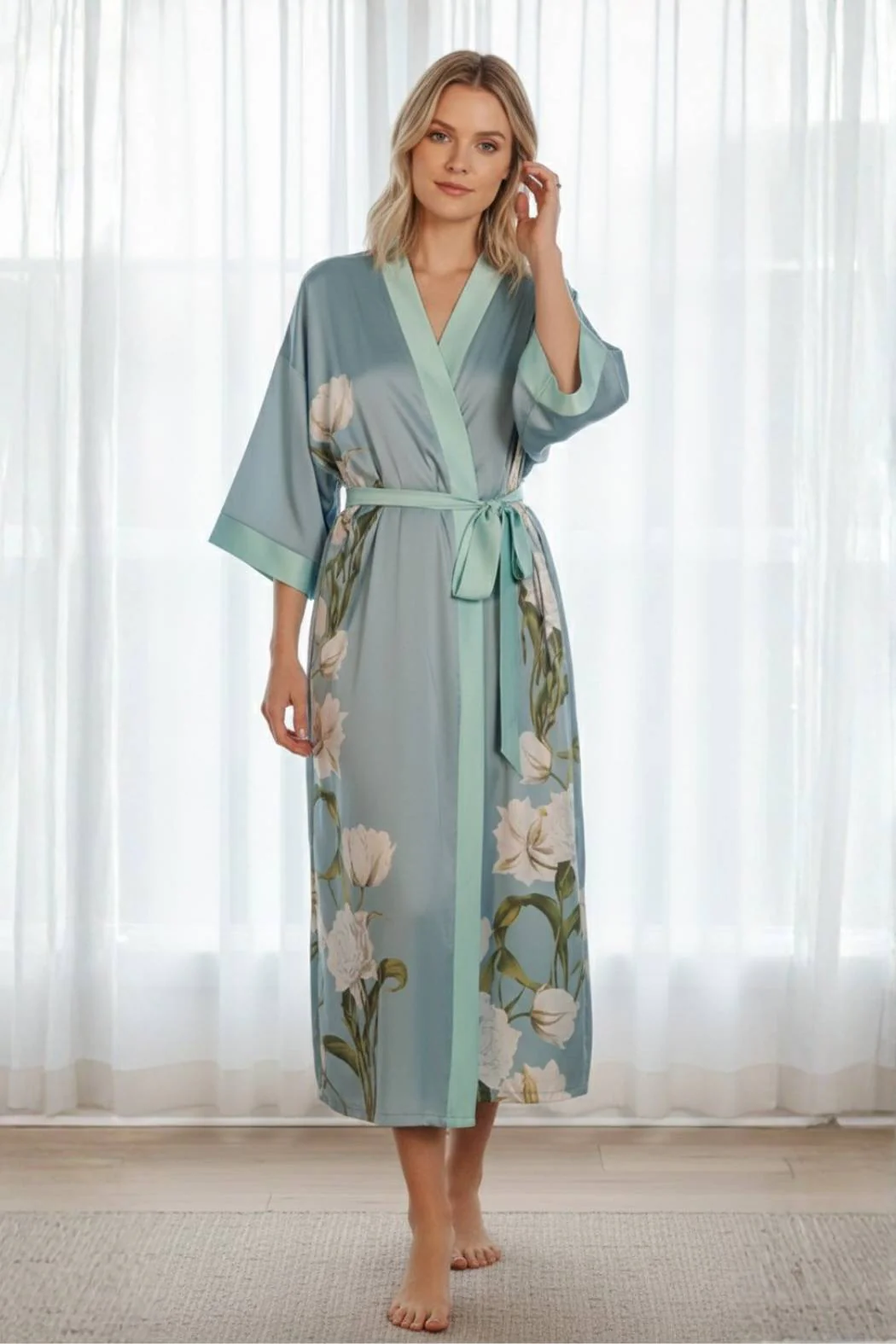 Kimono Long | Élégance Et Légèreté Intemporelle – Image 4